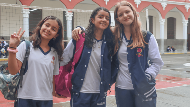 Estudiantes del colegio en Tuluá - Colegio Salesiano San Juan Bosco