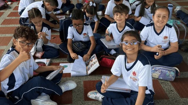 Estudiantes del colegio en Tuluá - Colegio Salesiano San Juan Bosco